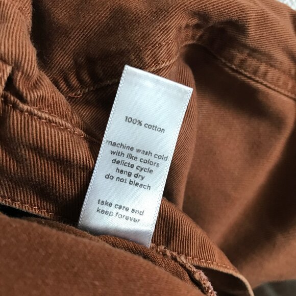 SELVA NEGRA WOMENS PANTS BROWN WIDE LEG CORDUROY 2 - Picture 10 of 11